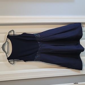 Ralph Lauren pleated Evening dress with Pockets!